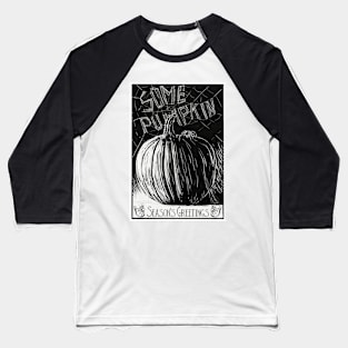 Season's Greetings: Pumpkin Baseball T-Shirt